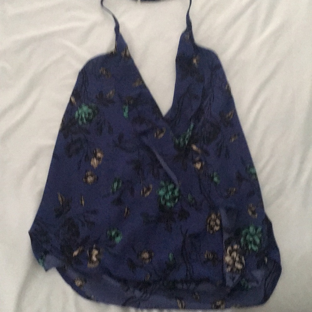 Astr floral halter
